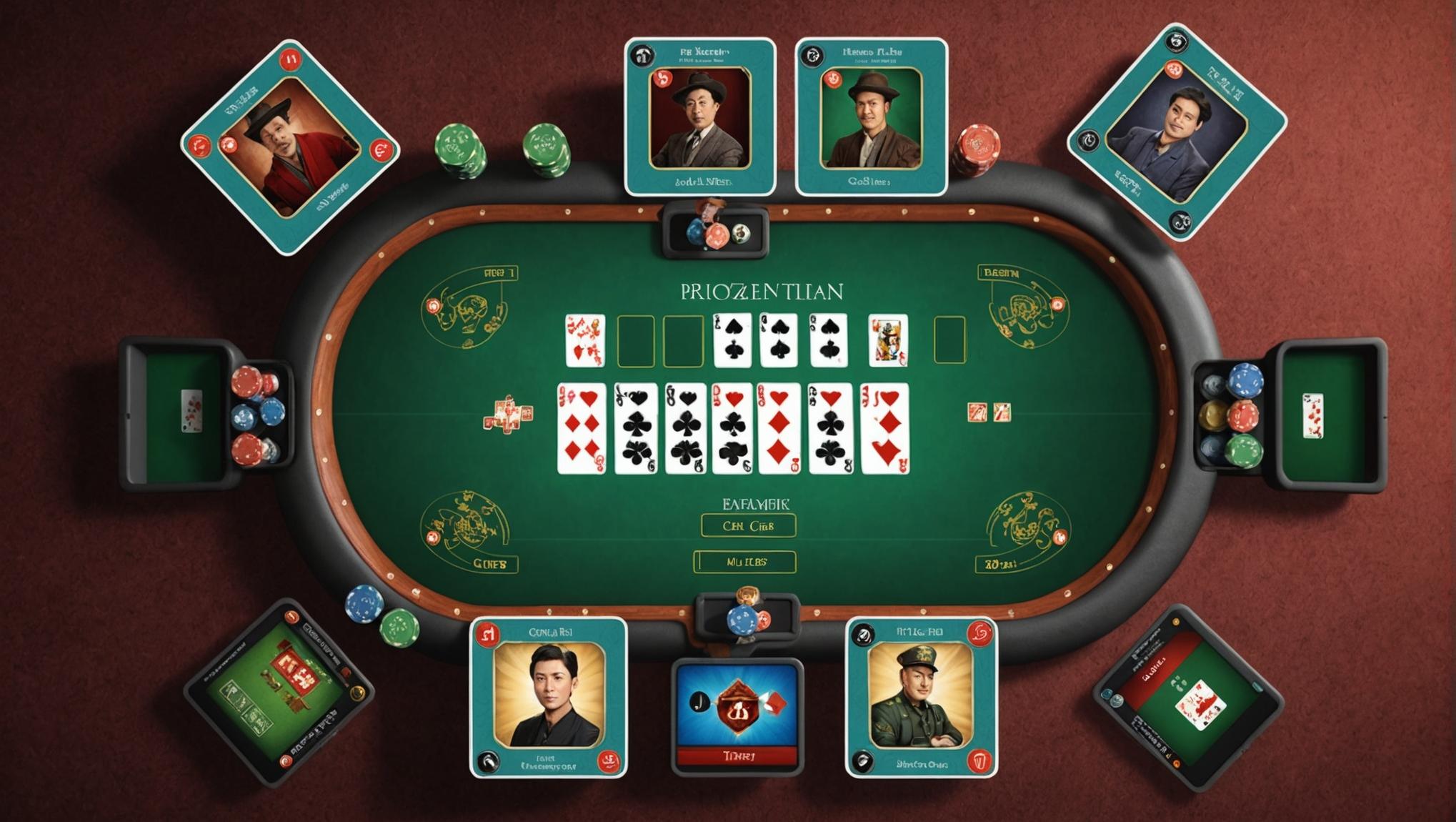 So sánh các trò chơi: Mậu binh, Tiến lên, Poker